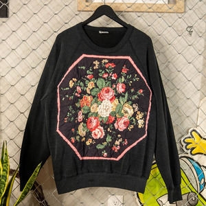 Vintage Lee Size XL Sweatshirt Upcycled Quilted